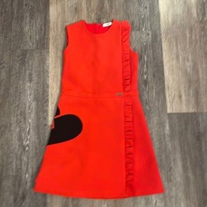 beautiful girls red dressy dress